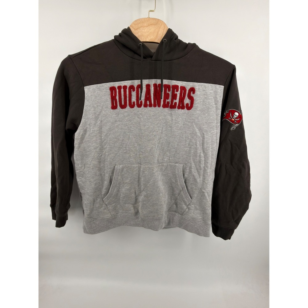 Darius Rucker NFL Tampa Bay Buccaneers Colorblock Hoodie Men's XL Grey Charcoal